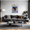 Playful Dachshund Living Room Demo