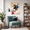 Playful Dachshund Living Room Demo