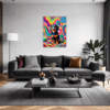 Playful Dachshund Living Room Demo