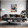 Playful Dachshund Living Room Demo