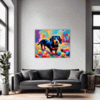 Playful Dachshund Living Room Demo