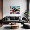 Playful Dachshund Living Room Demo
