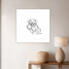 Playful Labrador Pup Hallway Demo