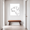 Playful Labrador Pup Hallway Demo