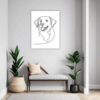 Playful Labrador Pup Hallway Demo