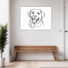 Playful Labrador Pup Hallway Demo