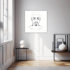 Poised Man's Depiction Hallway Demo