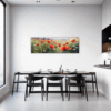 Poppy Field in Full Bloom Dining Room Demo
