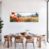 Poppy Field in Full Bloom Dining Room Demo