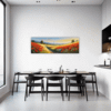 Poppy Field in Full Bloom Dining Room Demo