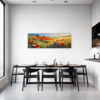 Poppy Field in Full Bloom Dining Room Demo
