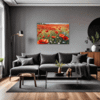 Poppy Field in Full Bloom Living Room Demo