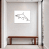 Powerful Killer Whale Hallway Demo
