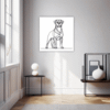 Powerful Rottweiler Hallway Demo