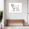 Powerful Rottweiler Hallway Demo