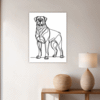 Powerful Rottweiler Hallway Demo