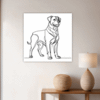 Powerful Rottweiler Hallway Demo
