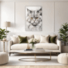 Powerful Siberian Cat Living Room Demo