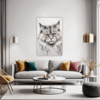 Powerful Siberian Cat Living Room Demo