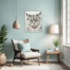 Powerful Siberian Cat Living Room Demo