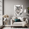 Powerful Siberian Cat Living Room Demo