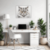 Powerful Siberian Cat Office Demo