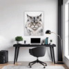 Powerful Siberian Cat Office Demo