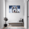 Powerful Siberian Husky Hallway Demo