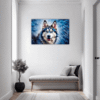 Powerful Siberian Husky Hallway Demo