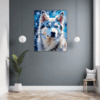 Powerful Siberian Husky Hallway Demo