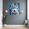 Powerful Siberian Husky Hallway Demo
