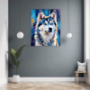Powerful Siberian Husky Hallway Demo
