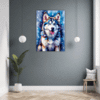 Powerful Siberian Husky Hallway Demo