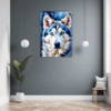 Powerful Siberian Husky Hallway Demo