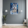 Powerful Siberian Husky Hallway Demo