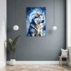 Powerful Siberian Husky Hallway Demo