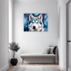Powerful Siberian Husky Hallway Demo