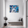 Powerful Siberian Husky Hallway Demo
