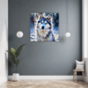 Powerful Siberian Husky Hallway Demo
