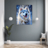 Powerful Siberian Husky Hallway Demo