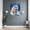 Powerful Siberian Husky Hallway Demo