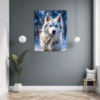 Powerful Siberian Husky Hallway Demo
