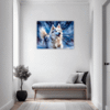 Powerful Siberian Husky Hallway Demo