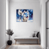 Powerful Siberian Husky Hallway Demo