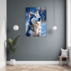 Powerful Siberian Husky Hallway Demo