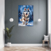 Powerful Siberian Husky Hallway Demo