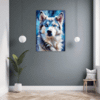 Powerful Siberian Husky Hallway Demo