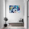 Powerful Siberian Husky Hallway Demo