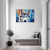 Powerful Siberian Husky Hallway Demo