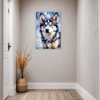 Powerful Siberian Husky Hallway Demo